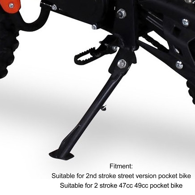 Pocket Bike Kick Stand Metal Side Parking Lever Stand for