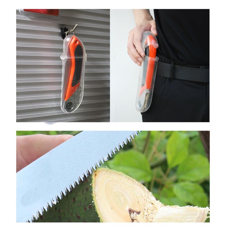 Toolux 5.9 Inch Folding Saw, SK-5 Steel Pocket Hand Saw