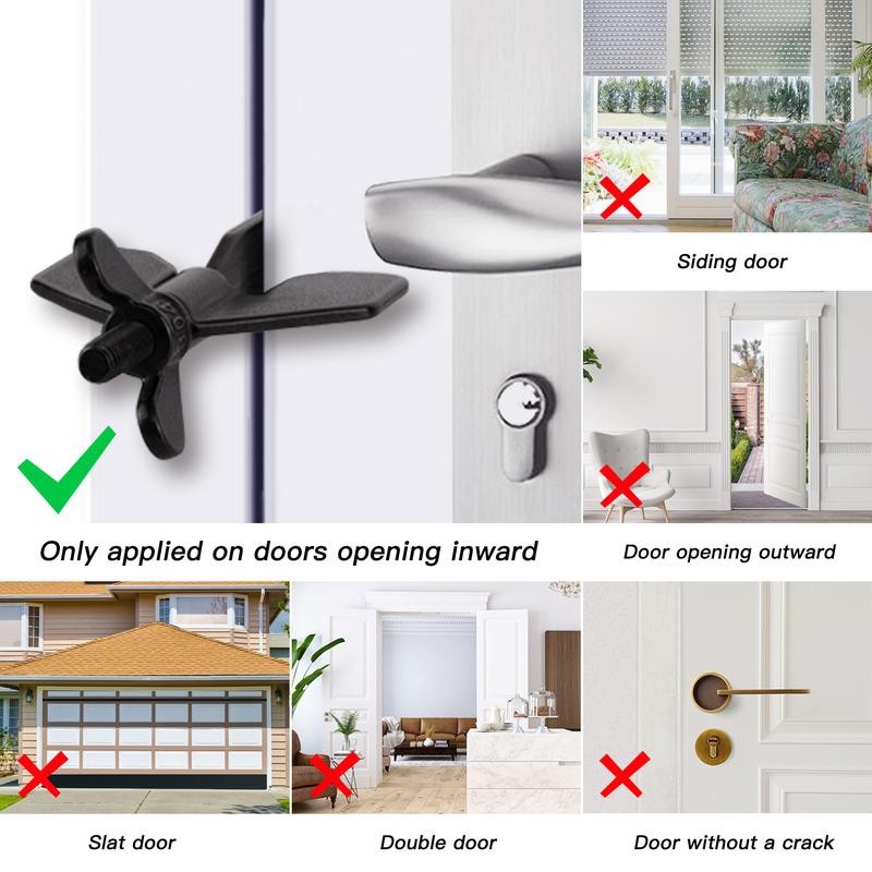 Acemining Mini Portable Door Lock - Secure Your Privacy, No