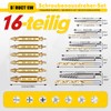 16 Pcs Hss 6542 Screw Extractor Set, Easy Out Screw