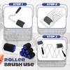 Threlaco 6 Pcs 4 Inch Drywall Compound Roller Set Heavy
