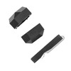 Aluminum Cue Chalk Holder Clip Octagon 2 Layers Silent Billiard