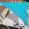 Coumavin 8'x8'x8' Sun Shade Sail Triangle Outdoor UV Block Square