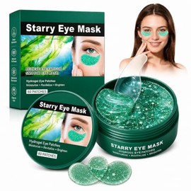 Parches Ojos Alga Marina Hidrogel Colágeno Piezas Pares Eye Patches Hidratantes Ojeras Bolsas Líneas Finas Contorno Mujer Hombre