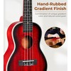 Vangoa Ukulele for Beginners, 23 Inch Ukulele Kit Mahogany Bundle
