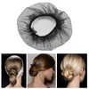 Pack of 20 Hair Nets Elastic Black Hair Net Bun