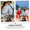Tofficu Foldable Handheld Camera Stabilizer with Slip Base Rig for