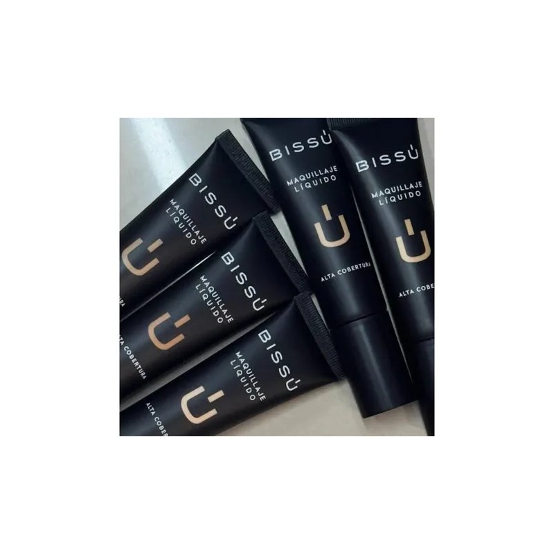 Maquillaje Líquido Alta Cobetura Bissú 24 Hrs