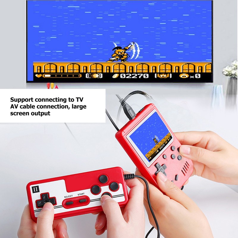 3in Screen Handheld Game Console Classic Portable Game Machine for