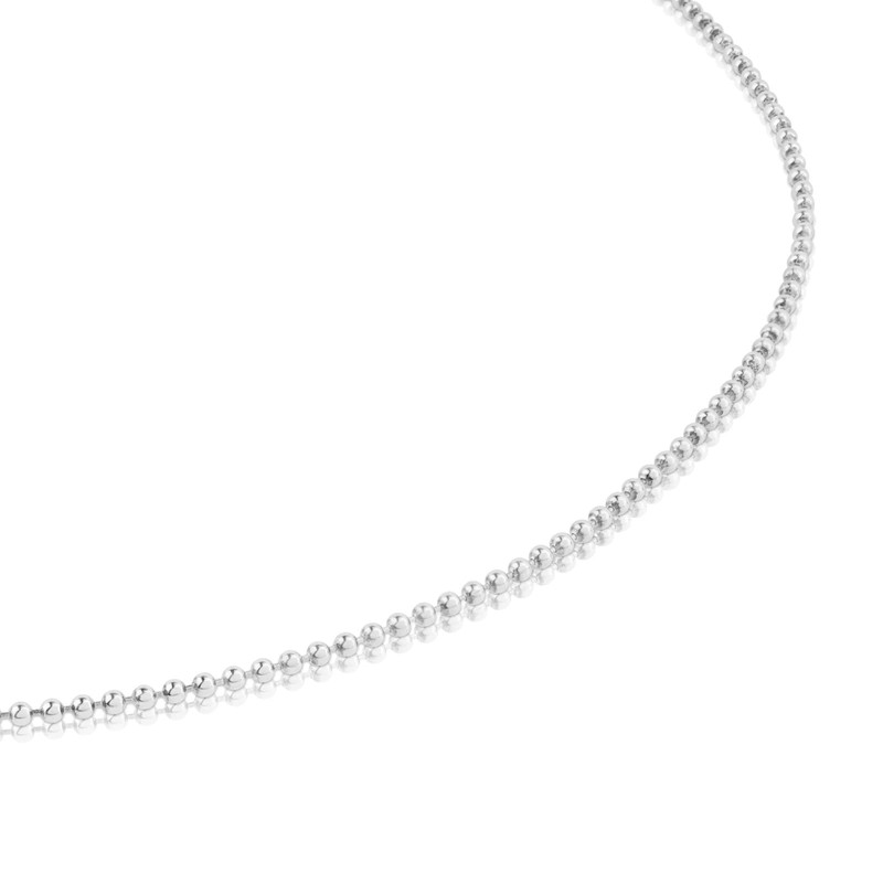 TOUS Gargantilla de Plata de Primera Ley para Mujer con