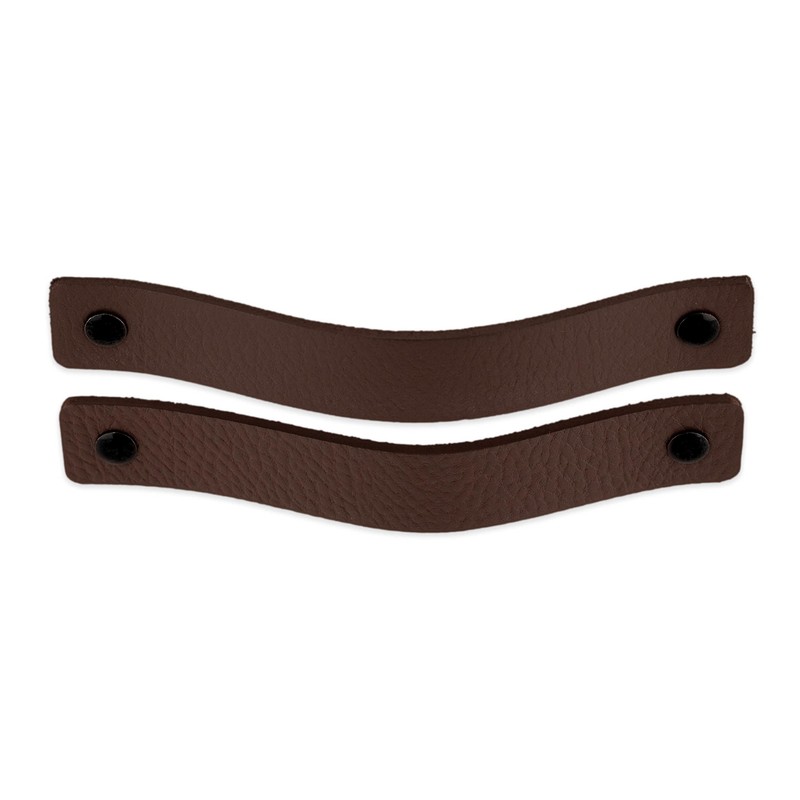 Brute Strength - Leather Handles for Furniture - Brown -