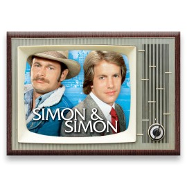 Unbranded SIMON & SIMON TV Show Retro TV 3.5 inches x 2.5 inches FRIDGE MAGNET