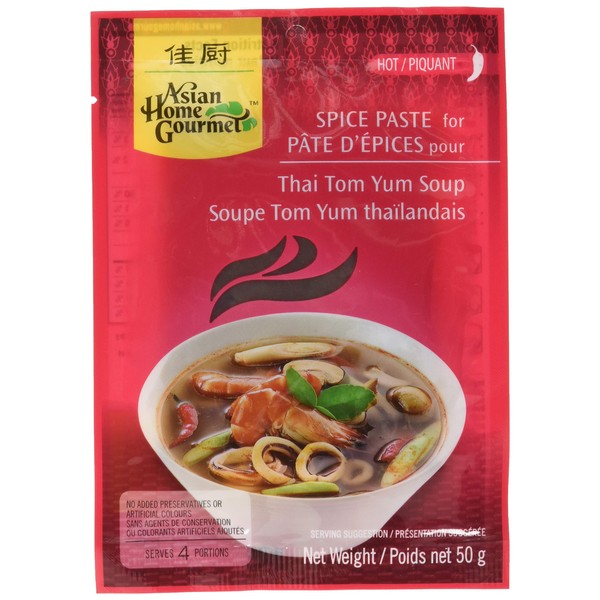 Asian Home Gourmet Spice Paste for Thai Tom Yum Soup