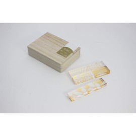 Toumei Oshibana Foil Cutlery Rest Set of 3 in a Wooden Box