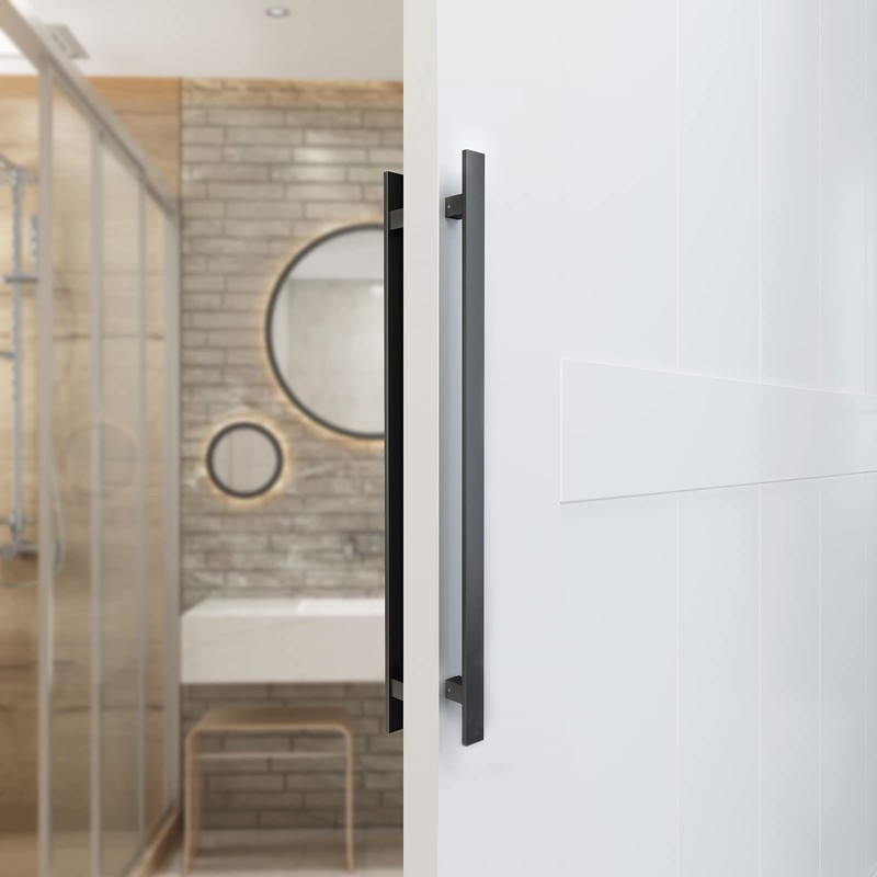 BARNSMITH 36" Barn Door Push Pull Handle,Heavy Duty Grade-304 Stainless