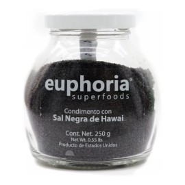 Euphoria Superfoods black salt from Hawaii natural 250gr