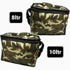 2 x Camouflage Bags 10 Litre and 8 Litre Insulated