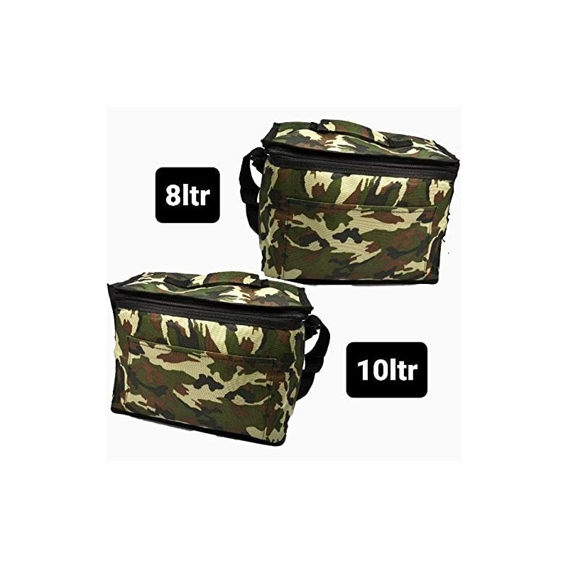 2 x Camouflage Bags 10 Litre and 8 Litre Insulated