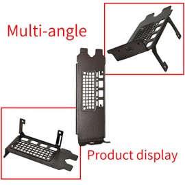 Lzcdelyxiao Long Full Height Bracket Compatible with Nvidia Quadro RTX A2000 with 4 Screws
