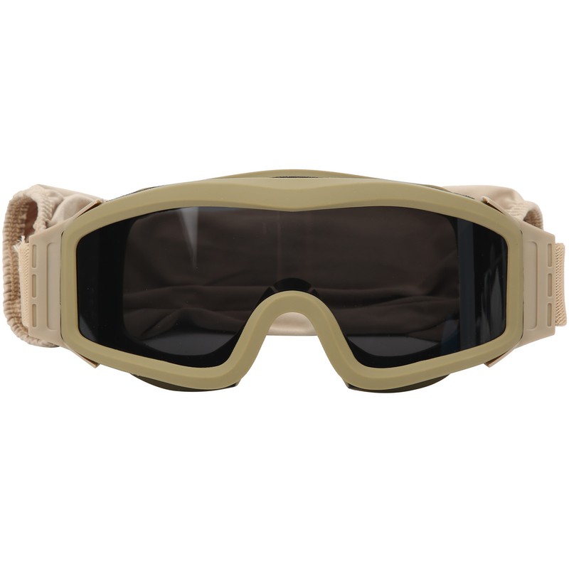 Tactics DustProof Protective Glasses Impact Resistant AntiExplosion Military Goggles(Verre gris