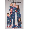 PajamaGram Matching Christmas PJs for Family, Christmas Lights, Mens Medium
