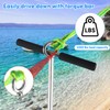 36" Sand Anchor,316 Stainless Steel Shallow Water Sand Anchor with