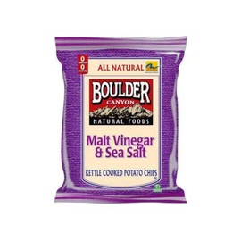Boulder Canyon Vinegar and Sea Salt Chips, 2 OZ