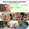 AI Language Translation Earbuds Translator in Real Time 0.5S,Two-Way Bluetooth