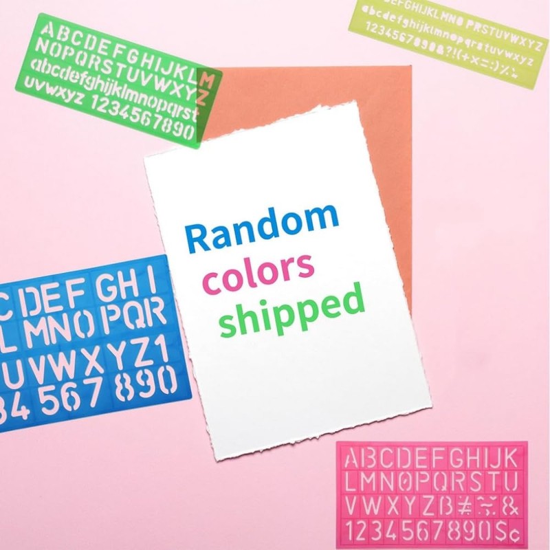 Templates, Set of 4 Alphanumeric Letters, Templates, Create Alphabetical and