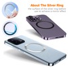 ZukoCert 8 Pcs Ultra Thin Ring Magnets, Magnetic Stickers for