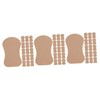 FOMIYES 60pcs Armpit Sweat Absorbent Pads for Men Women Ultra-thin