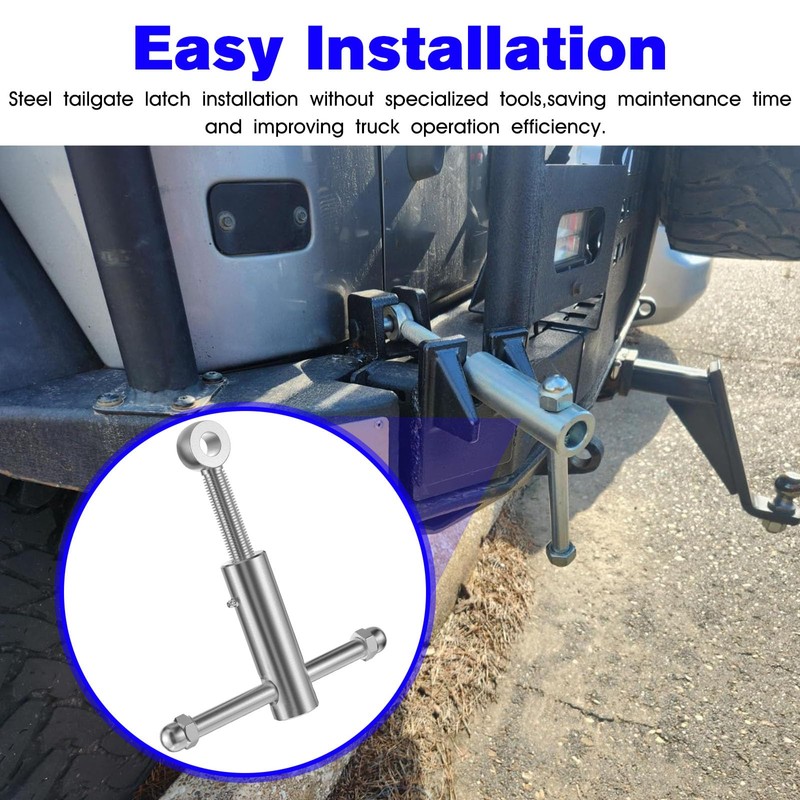 Dump Truck Tailgate Latch for TGL34SBR Trailer Tailgate Lock Assembly