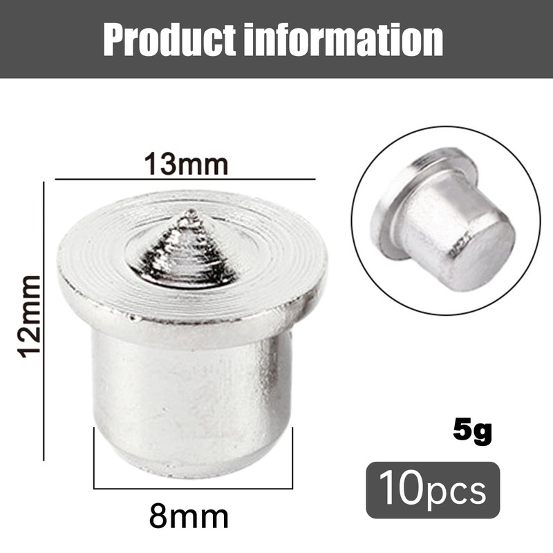 10pcs 8mm Dowel Centre Point Drill Center for Accurate Drilling