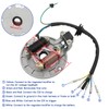 SHIQINHA 2 Coil Ignition Magneto Stator for Taotao Coolster 125cc
