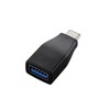 エレコム USBケーブル Type C 変換アダプタ (USB A to USB C)
