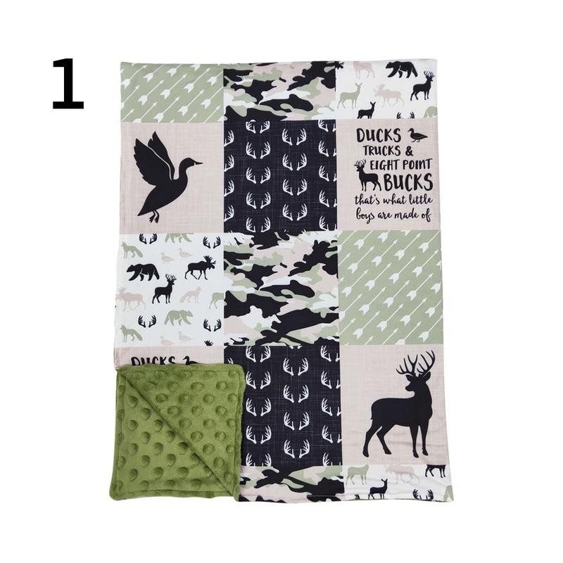 Cozy Camo Mallard Duck Kids Blanket (29x43in) – Softness They’ll