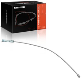A-Premium Intermediate Side Parking Brake Cable Assembly Compatible with Dodge Models: Ram 1500 Van 1999-2003, B1500 1995-1998, B2500 1995-1997 - Replace # 52008977