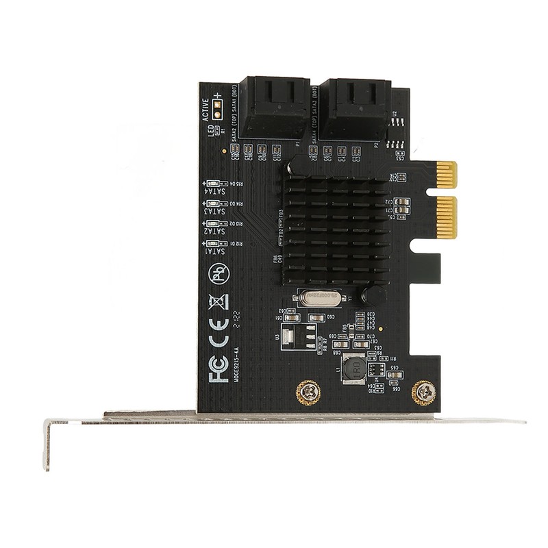 PCI E to SATA3.0 Ports Expansion Card 6Gbps 4 SATA3.0