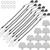TECHGEAR (Pack of 10) Stylus Holder, 12 Inch (30 cm)