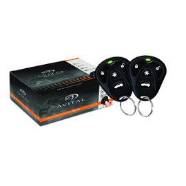 Avital 4105L 1-Way Remote Start System with 4-Button Remote