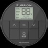 Furrion Chill Single-Zone Basic Backlit LED Wall Thermostat - Black,