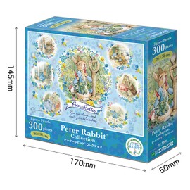 Epoch 300 Piece Jigsaw Puzzle PETER RABBIT Peter Rabbit Collection 10.2 x 15.0 inches (26 x 38 cm)