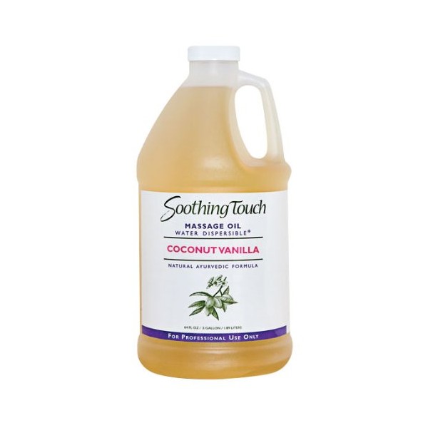 Soothing Touch W67357H Coconut Vanilla Oil, 1/2 Gallon