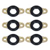 Puruoda Set of 6 Fuel Injector Line Passthrough Seals Compatible