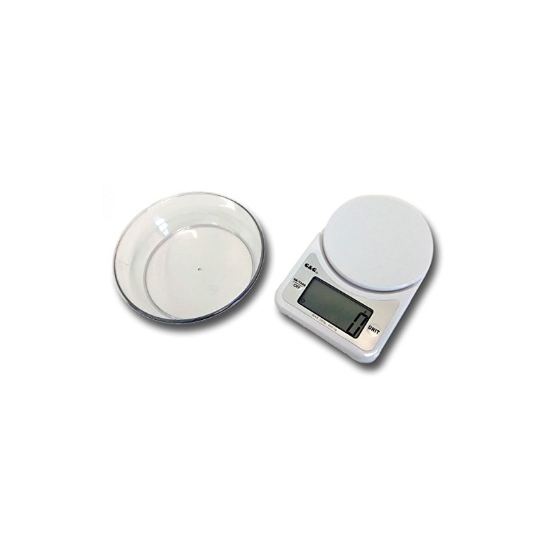 KF Kitchen Scales 5 kg / 1 g – Letter