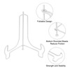 sourcing map 2pcs 6 Inch Plate Stand for Display, Iron