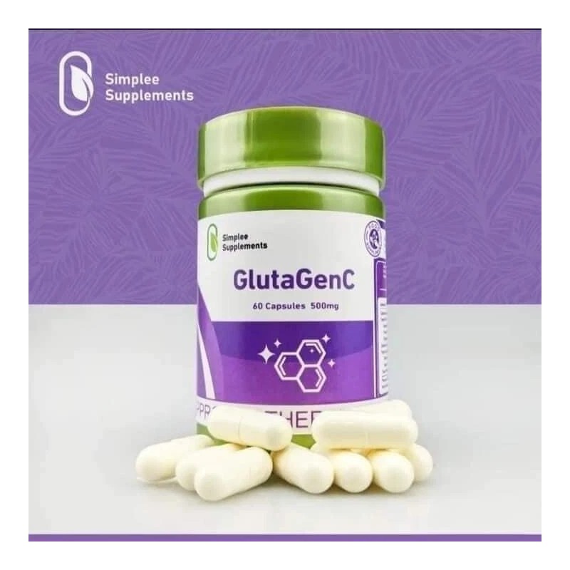 Simplee Supplements GlutaGenC Glutathione - 60 Capsules