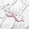 Silk Bow Sleepping Eye Mask - Soft Silk Pink Comfortable