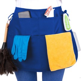 SupplyMaid Waterproof Professional Cleaning Apron. Designed for Pro Cleaners Like a Cleaning Caddy Around Your Waist