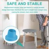 4 Pcs Replacement Feet for Bath Chair Shower Chair Leg